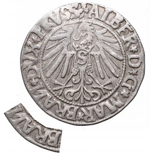 Germany, Preussen, Albrecht Hohenzollern, Groschen 1544, Konigsberg - BRAИ