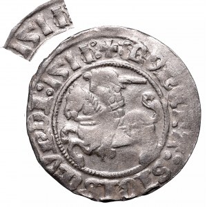 Sigismund I the Old, Halfgroat 1511, Vilnius - date overstriked