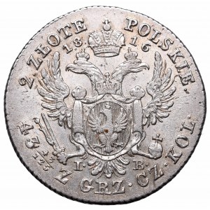 Królestwo Polskie, Aleksander I, 2 złote 1816
