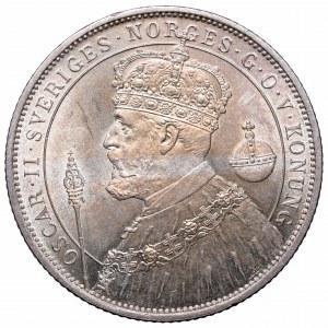 Sweden, 2 kroner 1897