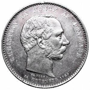 Denmark, 2 kroner 1888