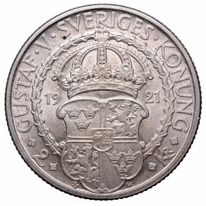 Szwecja, 2 korony 1921