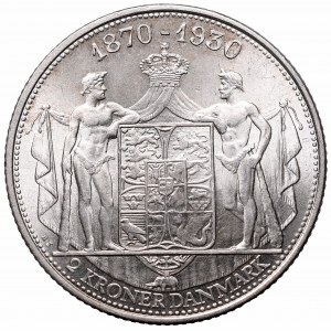 Denmark, 2 kroner 1930