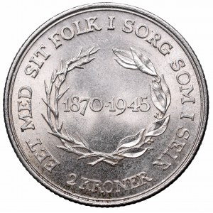Dania, 2 korony 1945