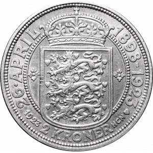 Denmark, 2 kroner 1923