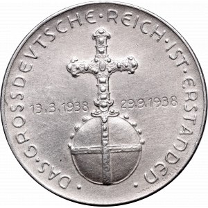 III Rzesza, Medal anschluss Austrii 1938 srebro
