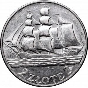 II Republic of Poland, 2 zloty 1936 Ship