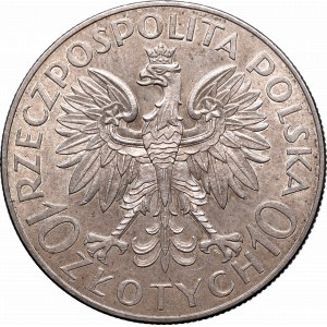 II Rzeczpospolita, 10 złotych 1933, Traugutt