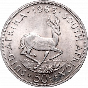 South Africa, 50 cents 1963