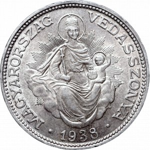 Hungary, 2 pengo 1938