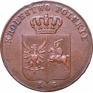 Powstanie Listopadowe, 3 grosze 1831 - łapy proste