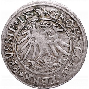 Zygmunt I Stary, Grosz pruski 1535, Toruń - PRVSSIE/PRVSSIE