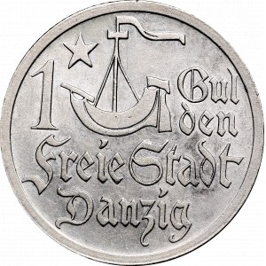 Free city of Danzig, 1 gulden 1923