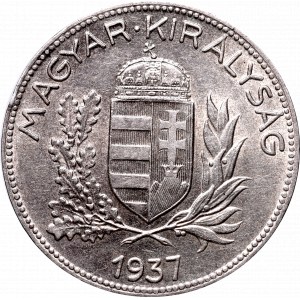 Hungary, 1 pengo 1937