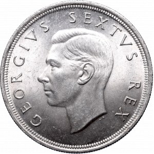 South Africa, 5 shillings 1952