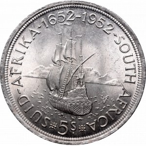 South Africa, 5 shillings 1952