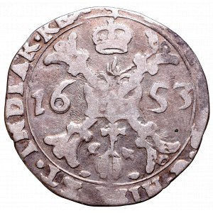 Spanish Netherlands, Flandres, Philip IV, 1/4 patagon 1653