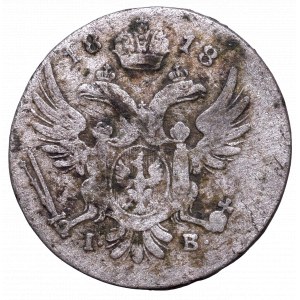 Kingdom of Poland, 5 groschen 1818