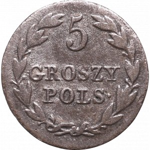Królestwo Polskie, 5 groszy 1827