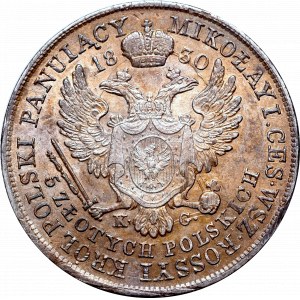 Kingdom of Poland, 5 zloty 1830