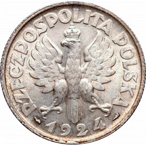 II Republic of Poland, 2 zloty 1924 Paris