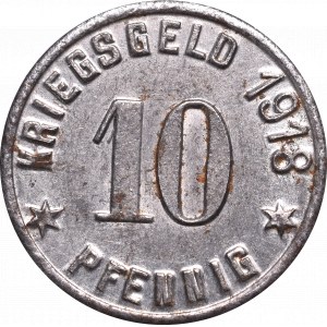 Ratibor, 10 pfennig 1918