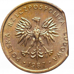 Peoples Republic of Poland, 2 zloty 19847 mint error