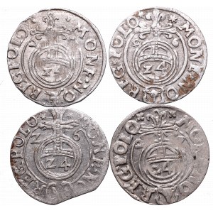 Sigismund III, Lot of 1,5 groschen 1625-1627