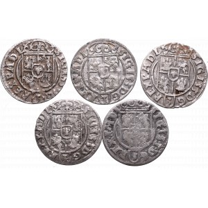 Sigismund III, Lot o 1,5 groschen 1623-1625