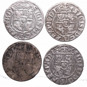 Sigismund III, Lot of 1,5 groschen 1623-1624