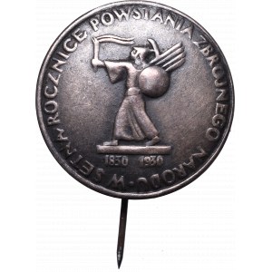 II RP, Odznaka 100 rocznica Powstania Listopadowego 1930
