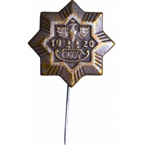 II RP, Odznaka Ofiarnych O.K.O.P 1920