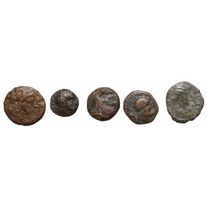 Lot of greek coins