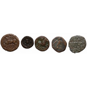 Zestaw monet greckich