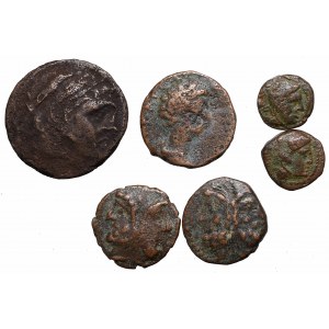 Zestaw monet macedońskich