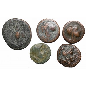 Lot of greek coins