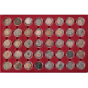 Austria and Bohemia, Lot copper coins (107 coins)