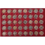 Austria i Czechy, Zestaw monet miedzianych (107 egz)