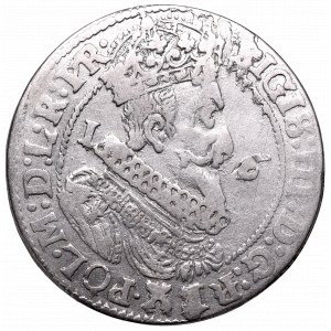 Sigismund III, 18 groschen 1624, Danzig - date overstriked