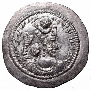 Sasanids, Yazdgard I, Drachm