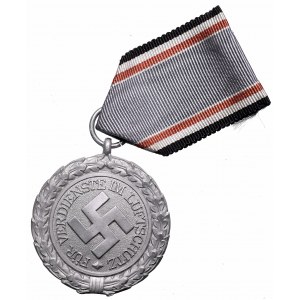Niemcy, III Rzesza, Medal Luftschutz II Klasy z pudełkiem