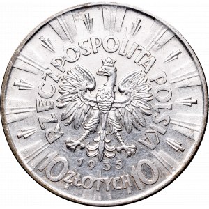 II Republic, 10 zlotych 1935, Pilsudski