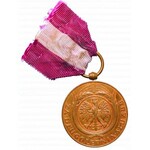 II RP, Medal Za długoletnią służbę X lat z nadaniem 1938 Kraków PKP