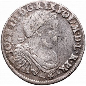 John III Sobieski, 18 groschen 1677, Bromberg