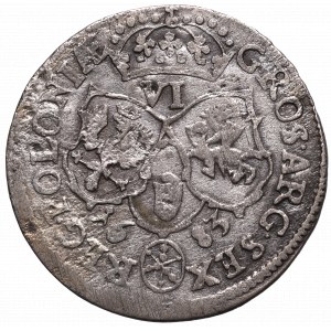 Jan III Sobieski, Szóstak 1683, Bydgoszcz - herb Jelita/podwójny rękaw