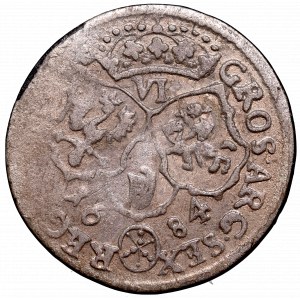 John III Sobieski, 6 groschen 1684, Bromberg