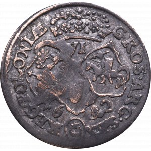 Jan III Sobieski, Szóstak 1682, Bydgoszcz - bez kokardek, wysoka korona