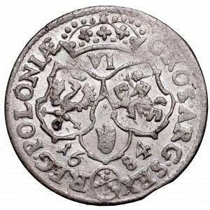 John III Sobieski, 6 groschen 1684, Bromberg