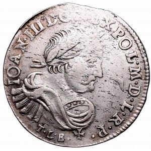 John III Sobieski, 18 groschen 1684, Bromberg