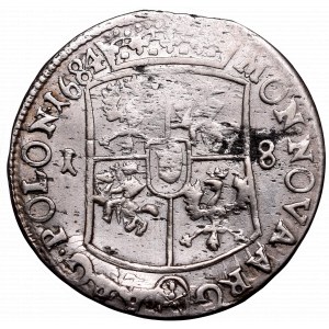 John III Sobieski, 18 groschen 1684, Bromberg